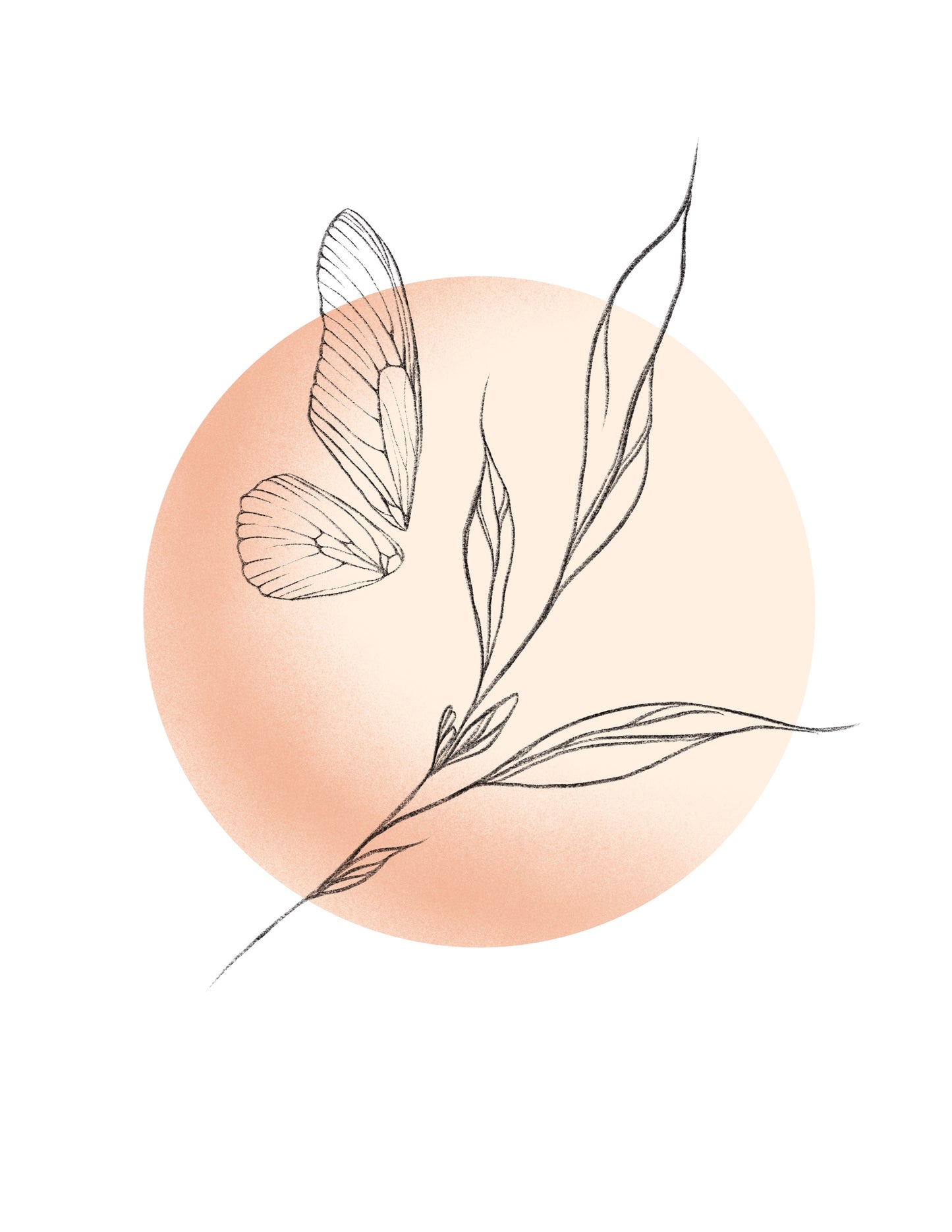 Pink Winged Moon