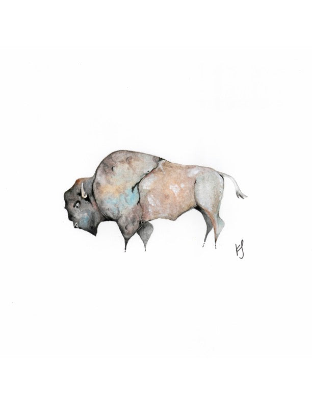 Bison Print